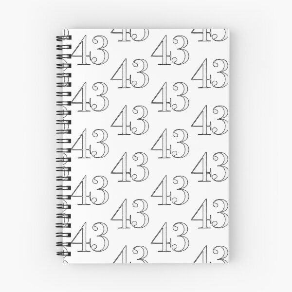 Item preview, Dotart/Dotwork illustration of Number 43 designed and sold by MagnetitaBySil.
