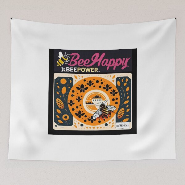 Item preview, Bee happy  7 designed and sold by RedWolfDisigne.