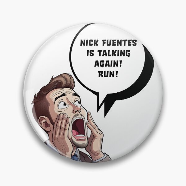 Item preview, Run from Nick Fuentes  designed and sold by blackquack.