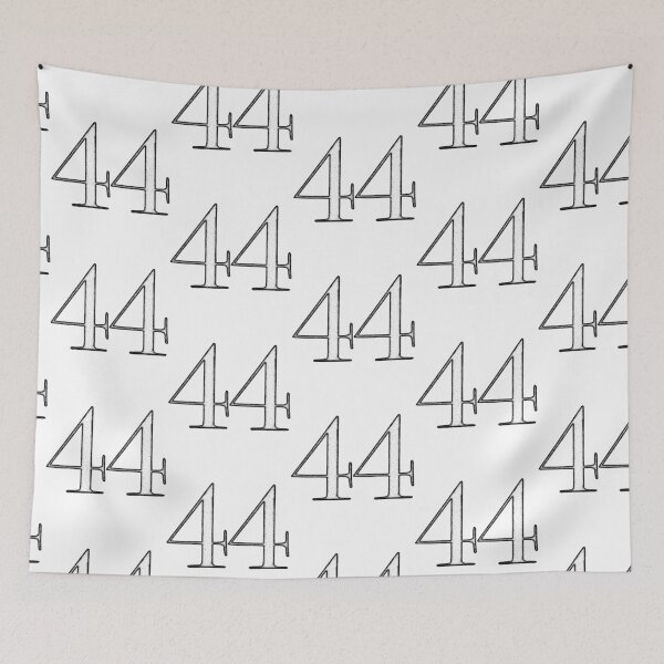 Item preview, Dotart/Dotwork illustration of Number 44 designed and sold by MagnetitaBySil.