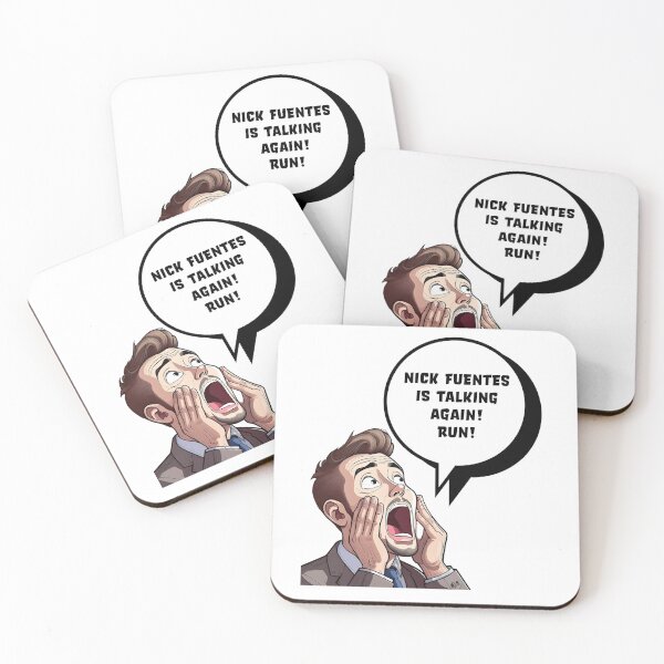 Item preview, Run from Nick Fuentes  designed and sold by blackquack.