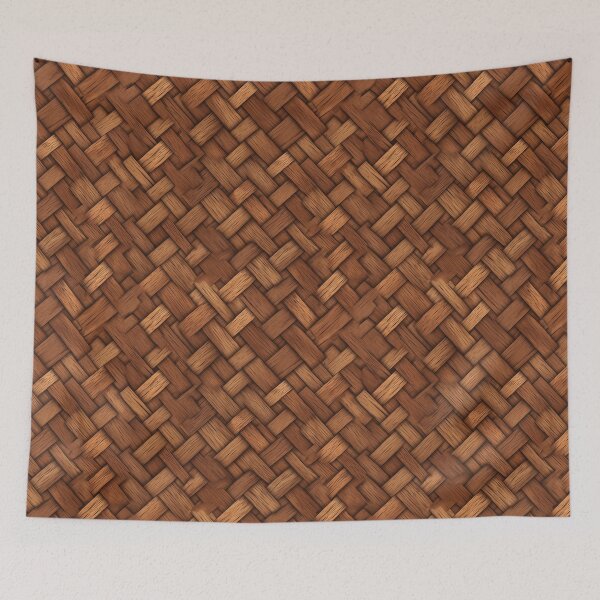 Item preview, Wooden Basketweave Motif | Seamless designed and sold by Unrooted.