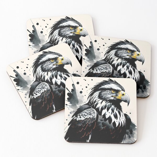 Item preview, eagle, bird, ink, drawing, art designed and sold by DonnaBlankaArt.