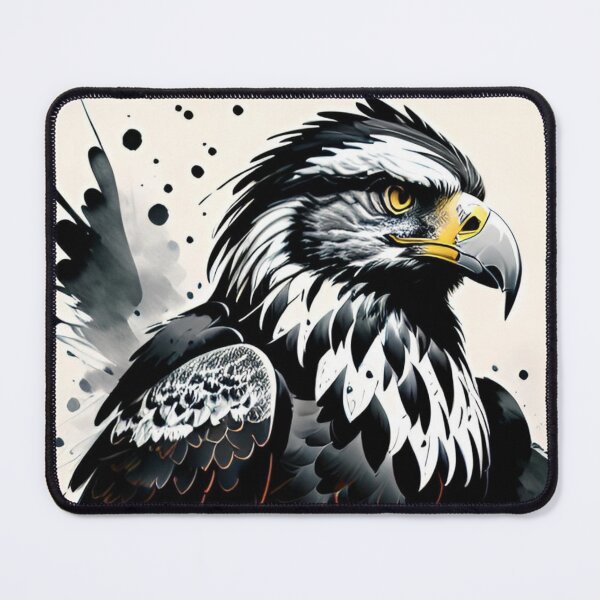 Item preview, eagle, bird, ink, drawing, art designed and sold by DonnaBlankaArt.