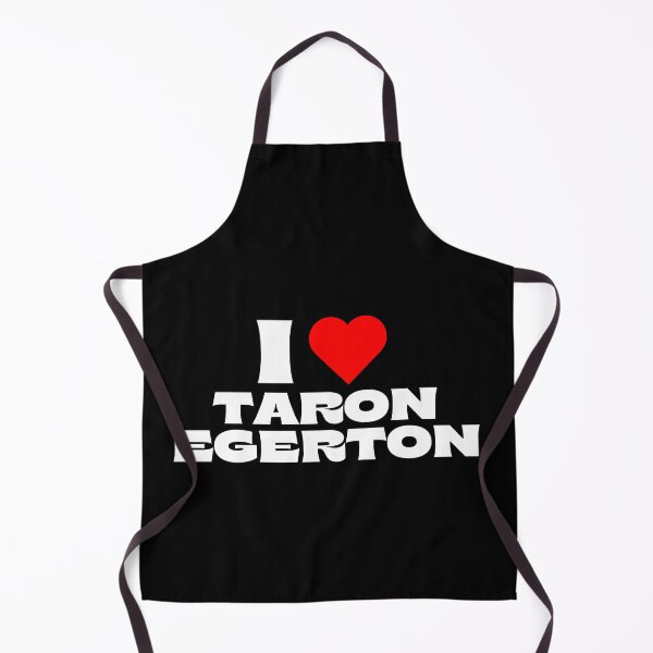 Item preview, I Love Taron Egerton - White Fonts designed and sold by Itsheartshop.