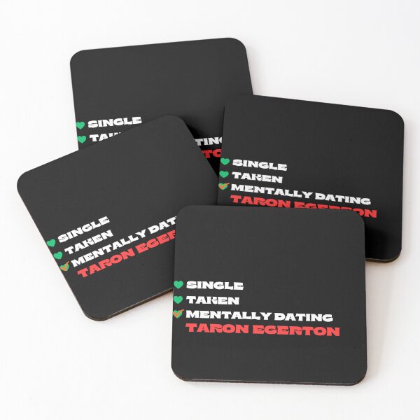 Item preview, Mentally Dating Taron Egerton - White Fonts designed and sold by Itsheartshop.
