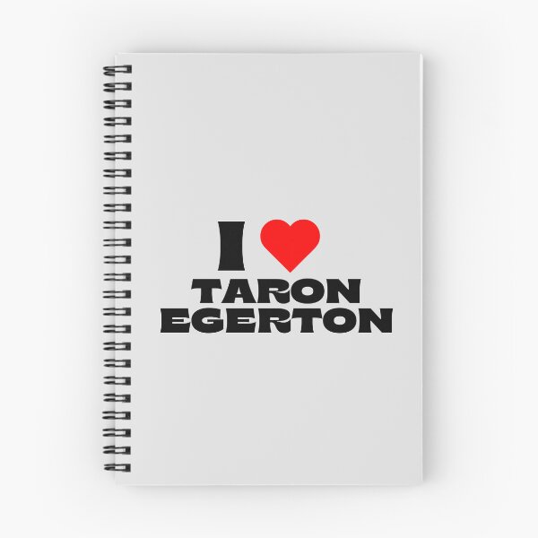 Item preview, I Love Taron Egerton - Black Fonts designed and sold by Itsheartshop.