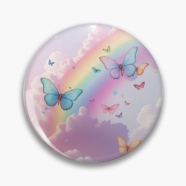 Item preview, butterflies and rainbow designed and sold by ritusdesigns.