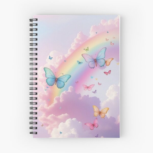 Item preview, butterflies and rainbow designed and sold by ritusdesigns.