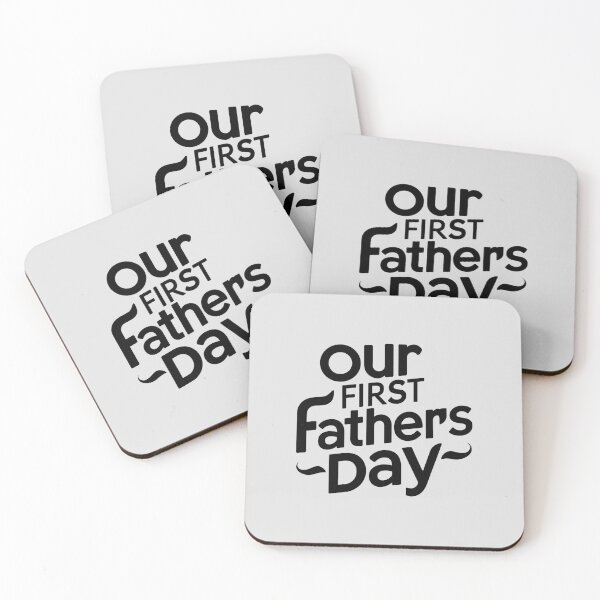 Item preview, Our First Fathers Day designed and sold by Itsheartshop.