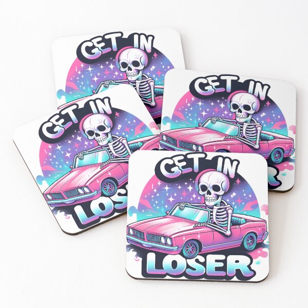 Item preview, Get In Loser  designed and sold by ThisNightForever.