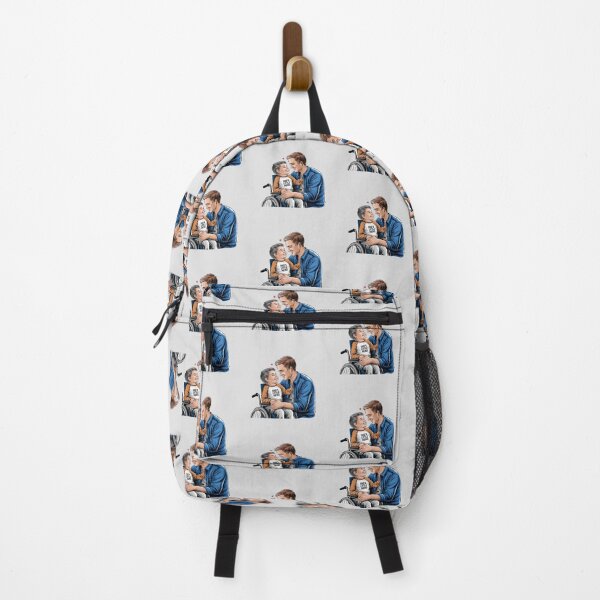 Item preview, Kid on Wheelchair with Dad designed and sold by Itsheartshop.