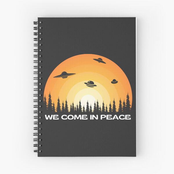 Item preview, We Come In Peace Funny Extraterrestrial Life For Alien Lover designed and sold by munochill.