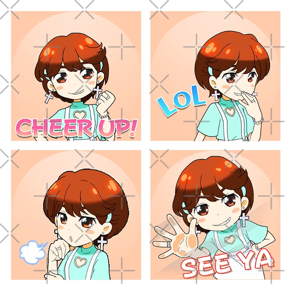 "TWICE Candy Pop Jeongyeon Anime" by PrincessHojoon Redbubble