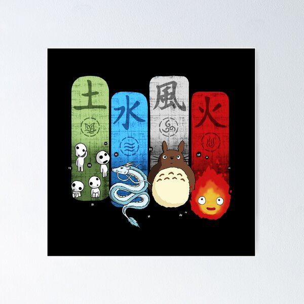 Item preview, "Nostalgic Aesthetics: Exploring the Totoros Charm of Japanese Vintage Anime Art" designed and sold by ndalamson.