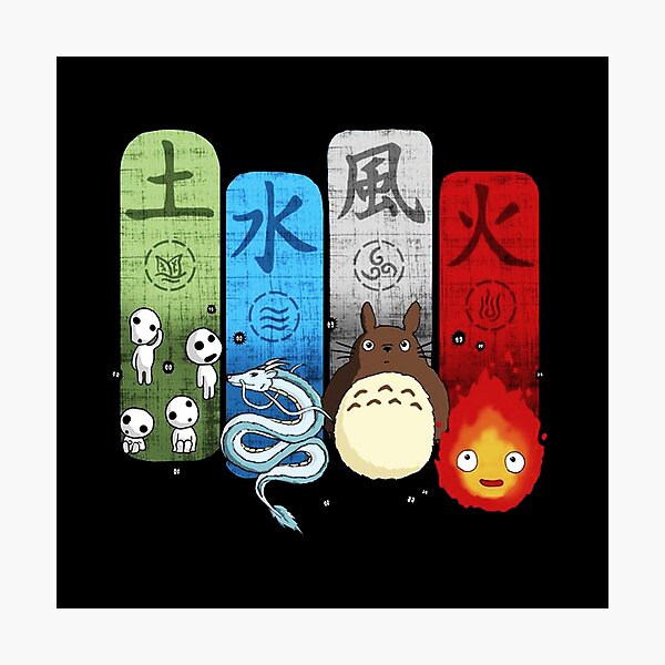 Item preview, "Nostalgic Aesthetics: Exploring the Totoros Charm of Japanese Vintage Anime Art" designed and sold by ndalamson.