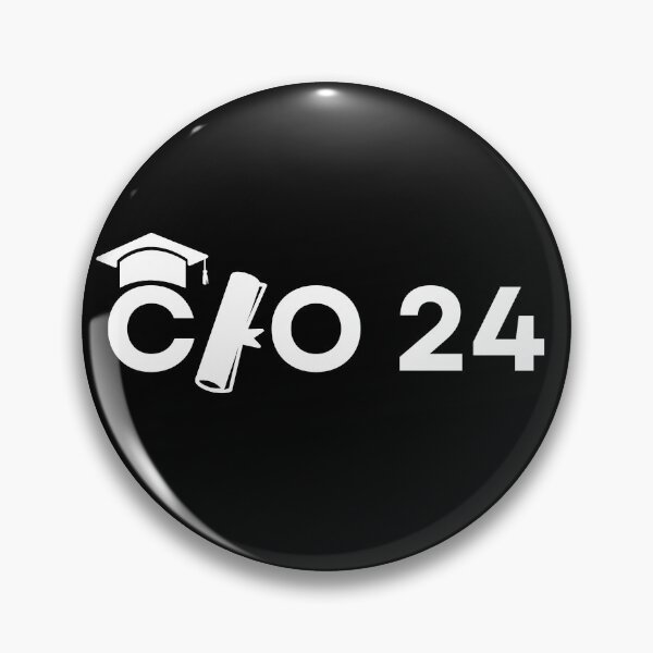 Item preview, Graduation class of 2024 c/o 24 white designed and sold by Frankiesthings.