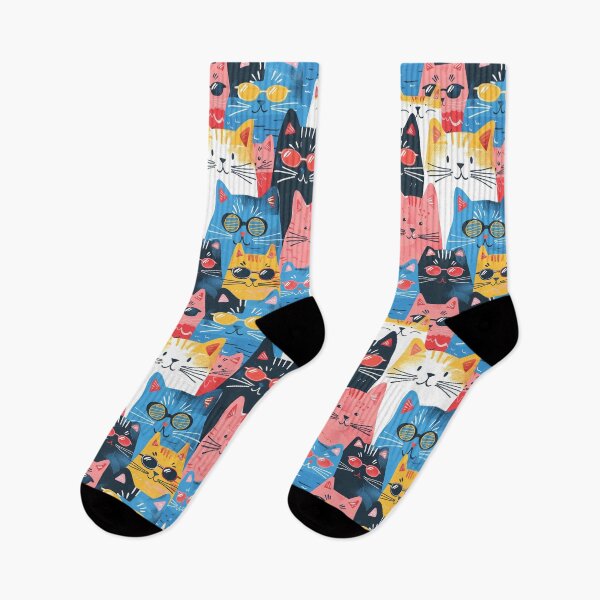 Item preview, Colorful Cat Pattern designed and sold by gevix.