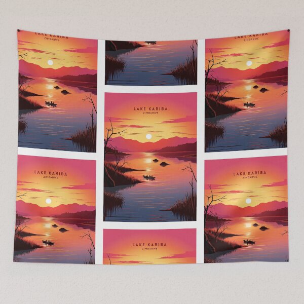 Item preview, Lake Kariba Zimbabwe-Zambia Wildlife Haven designed and sold by NeuralVibe.