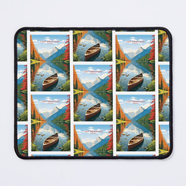 Item preview, Lake Konigssee Germany Bavarian Beauty designed and sold by NeuralVibe.