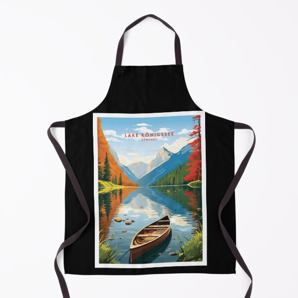 Item preview, Lake Konigssee Germany Bavarian Beauty designed and sold by NeuralVibe.