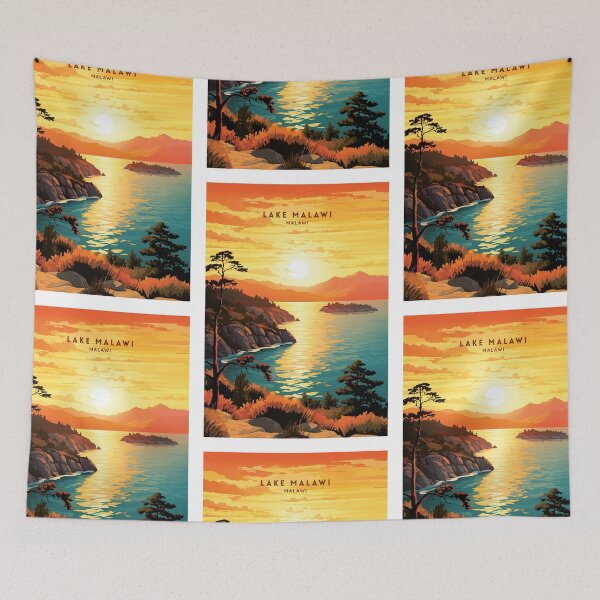 Item preview, Lake Malawi Africa Biodiversity Hotspot designed and sold by NeuralVibe.