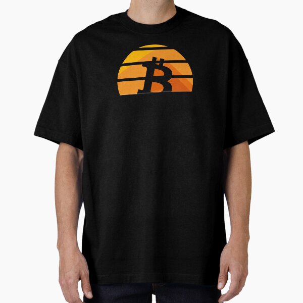 Bitcoin Since 2008 Design Oversized T-Shirt