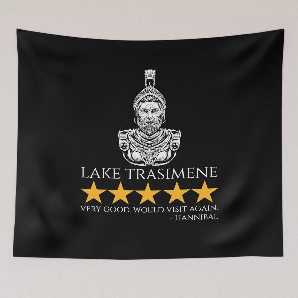 Item preview, Hannibal - Lake Trasimene - Carthage History Meme designed and sold by Styrman.