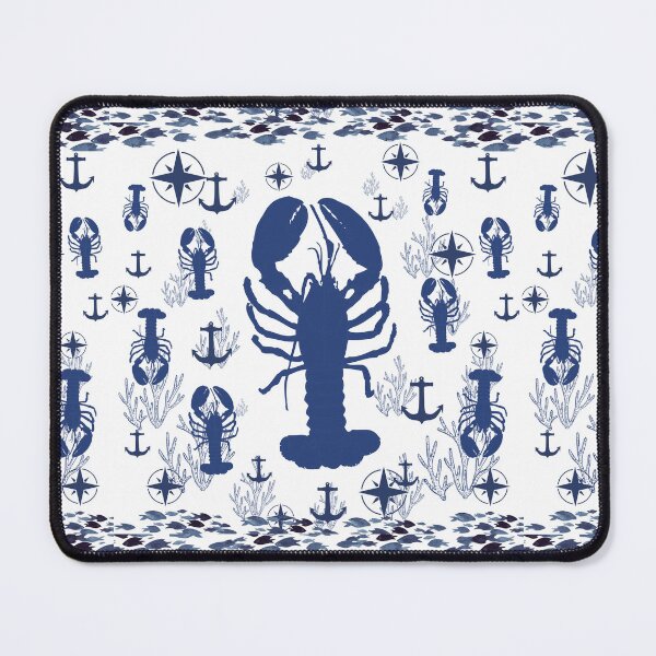 Item preview, Blue Lobster Print  designed and sold by SeaStarAlex.