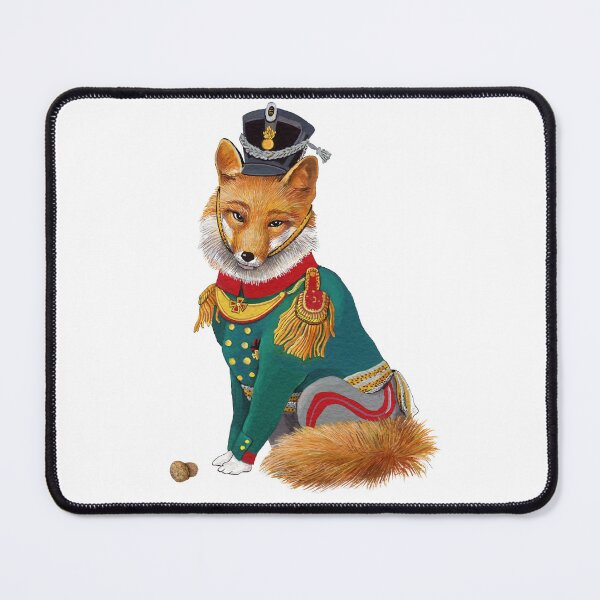 Item preview, Fox in the soldier uniform designed and sold by Ekaterina Khozatskaya.