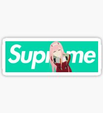 Zero Two Smile Custom Sticker