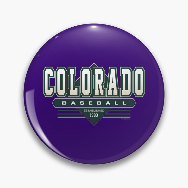 Artikelvorschau, Colorado Baseball Retro, Vintage Rockies inspirierter 90er-Jahre-Rückblick entworfen und verkauft von Ashes of Sound.