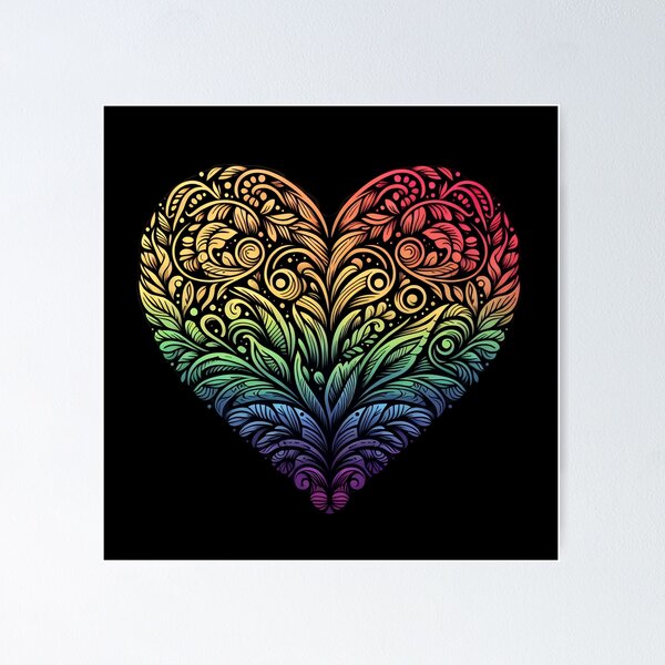 Item preview, Love in Every Colour designed and sold by svarupa.