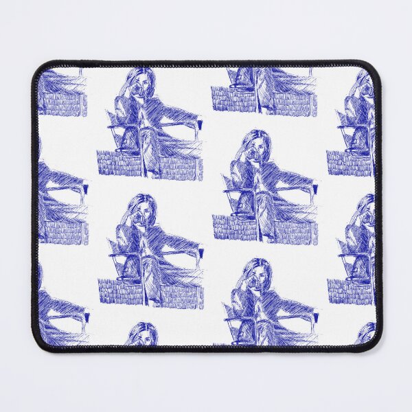 Item preview, Illustration portrait of pretty woman sitting designed and sold by Arthur Loeuil.