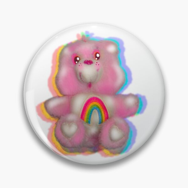 Item preview, Vintage Light glitch Rainbow Bear designed and sold by NikiiNeko.