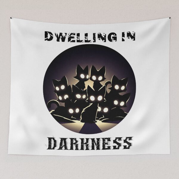 Item preview, Suspicious Cats Meme | Dwelling in Darkness   designed and sold by TheInkyOwl-TIO.
