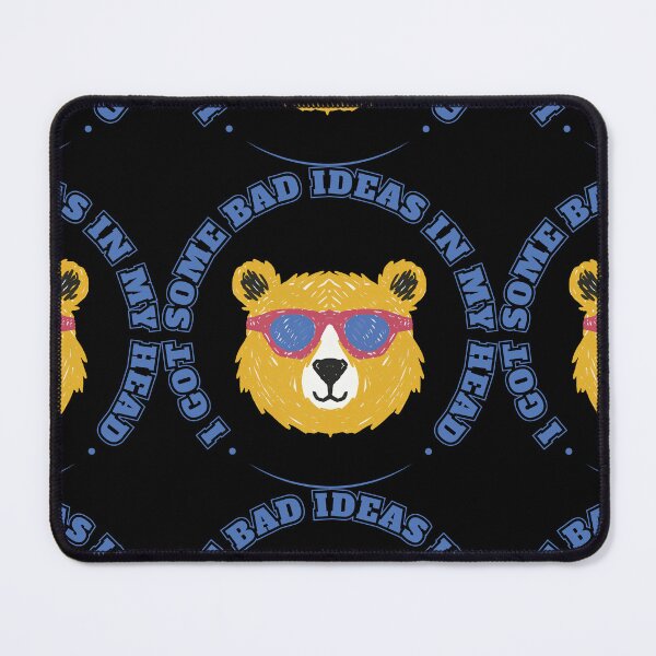 Item preview, I got some bad ideas in my head_bear designed and sold by FORPOTATOPARTY.