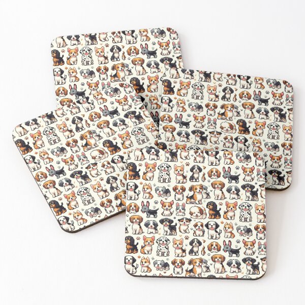 Item preview, Pixel art cute dog designed and sold by Landsesse.