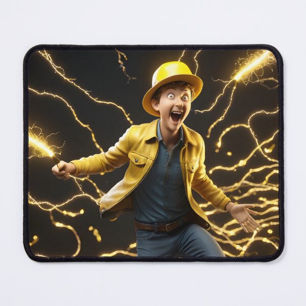 Item preview, Funny guy sticker, electricity kills designed and sold by icemanphotos.