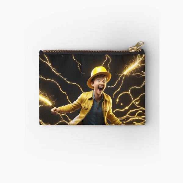 Item preview, Funny guy sticker, electricity kills designed and sold by icemanphotos.