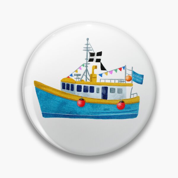 Item preview, Cornish Fishing Boat designed and sold by SarahWhittle.