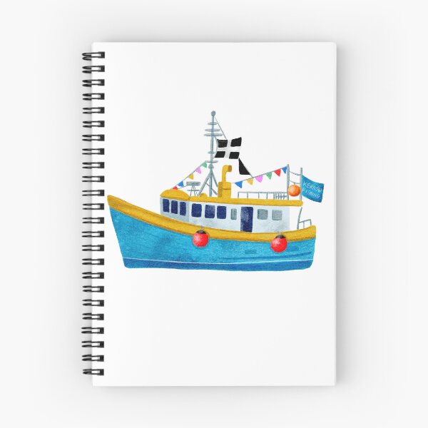 Artikelvorschau, Fischerboot aus Cornwall entworfen und verkauft von SarahWhittle.