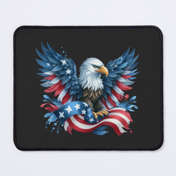Item preview, Fourth of July Eagle designed and sold by DREAMINGROOSTER.