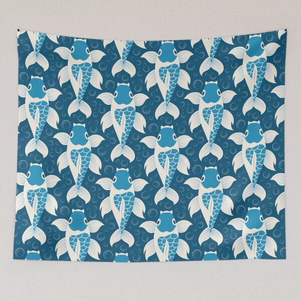Item preview, 3181 B - koi fish carp pattern designed and sold by RouCouCou.