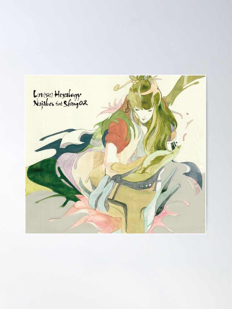 Nujabes luv sic part6 ジャケットデザインポスター