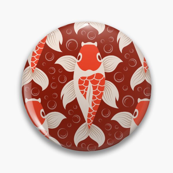 Item preview, 3181 C - koi fish carp pattern designed and sold by RouCouCou.