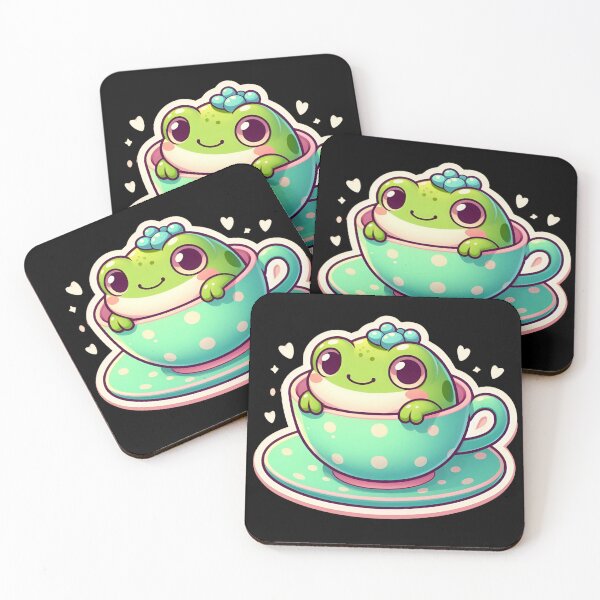 Item preview, Tea Cup Frogs designed and sold by CatherineLievre.