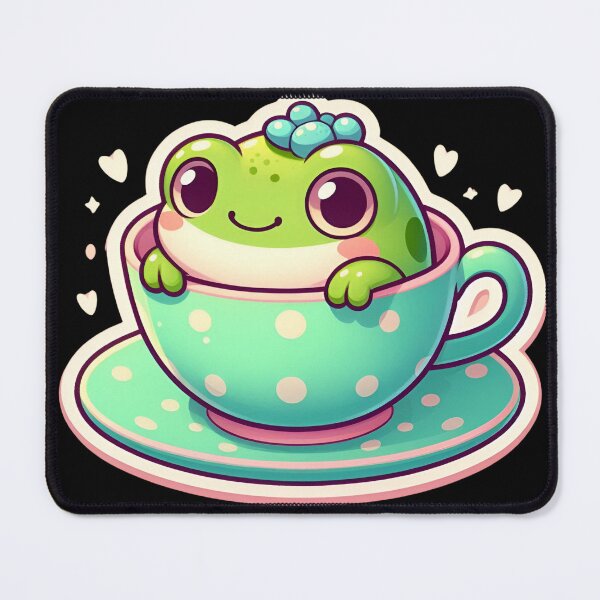Item preview, Tea Cup Frogs designed and sold by CatherineLievre.