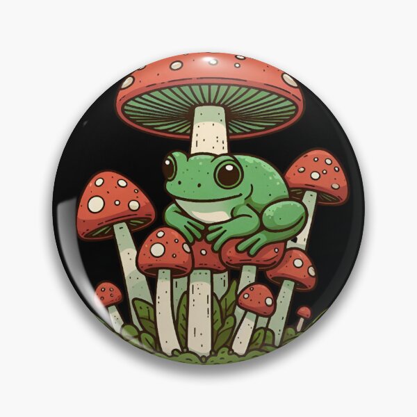 Item preview, Frog and Mushroom designed and sold by CatherineLievre.