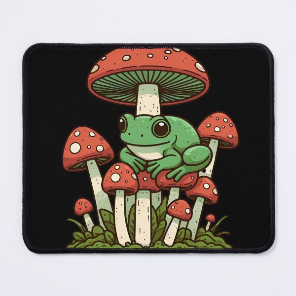 Item preview, Frog and Mushroom designed and sold by CatherineLievre.